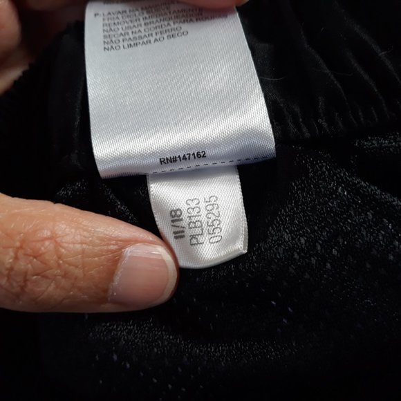 Adidas Boys Pull-On Board Shorts Swim Trunks w Cargo Pocket - Shark Print - M - Picture 8 of 8